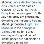 Flight Test Museum Charity Event LPAC